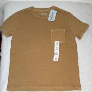 Cat & Jack Kids Tan Short Sleeve Tee